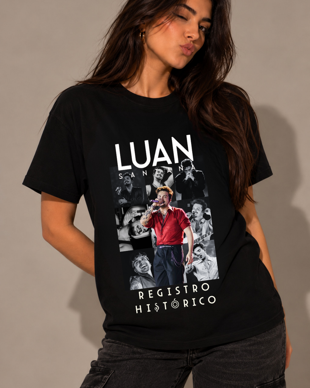 Camisa Luan Santana 07 — Registro Histórico — Colagem