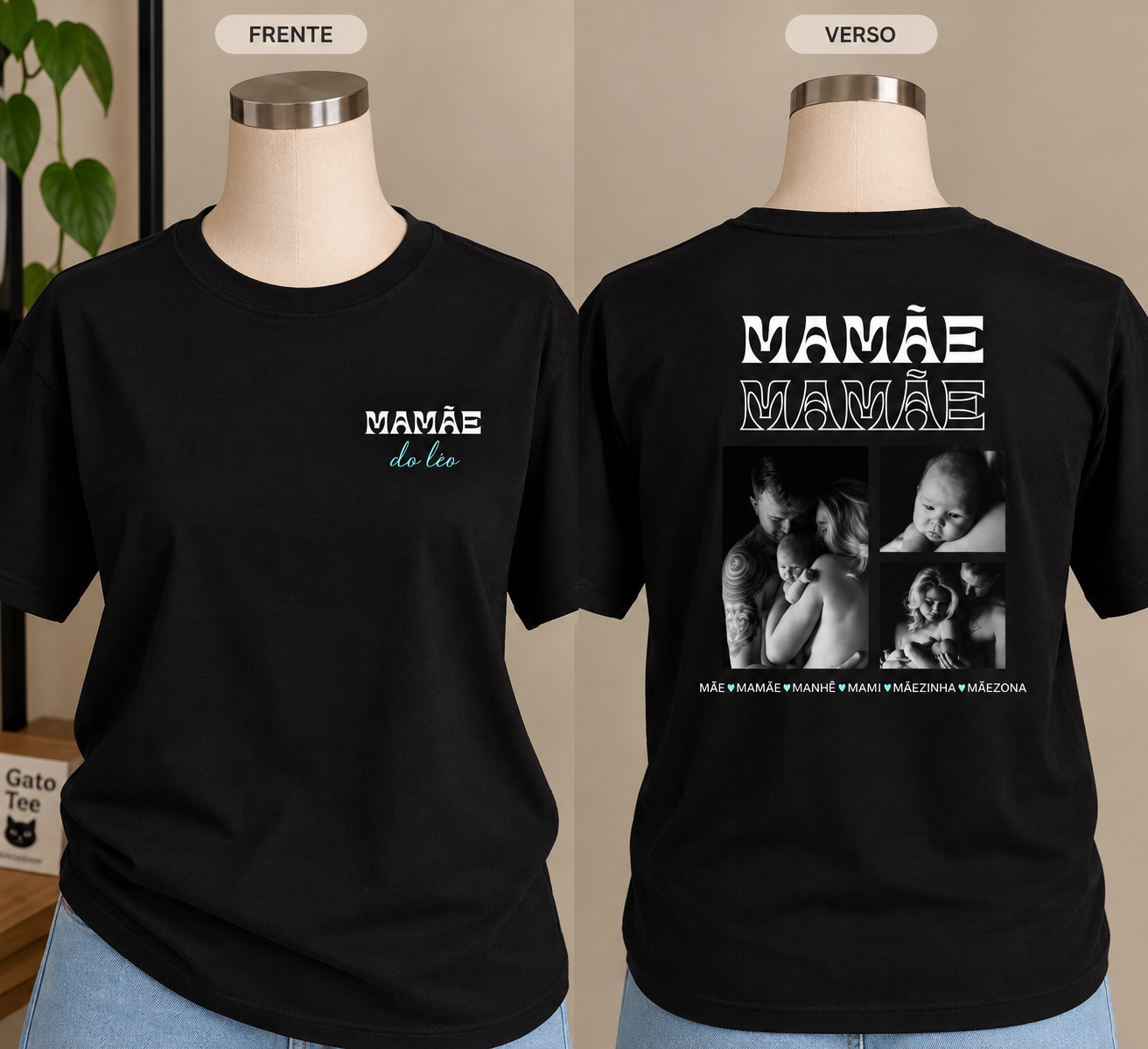 Mães 16 — Mamãe — Frente e Verso